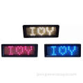 Scrolling LED Name Badge (Used in Company Bar, Exhibition and Hotel, Available in Various Colors)